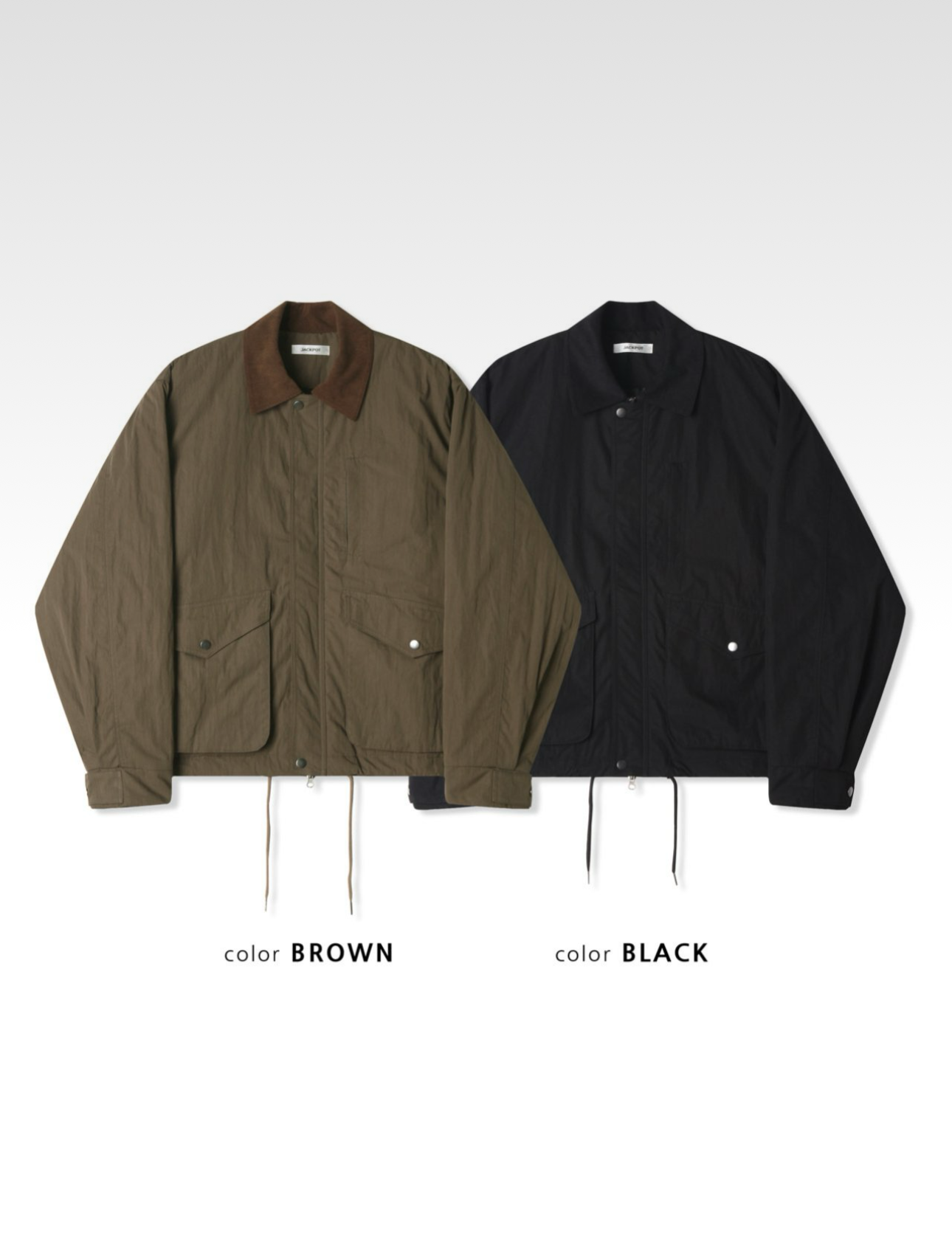 Corduroy Padded Jumper