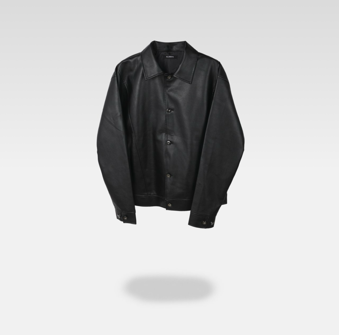 Swing faux leather jacket