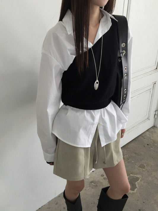 French Cashmere Vest