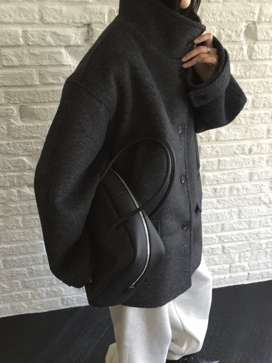 Wool Half Coat