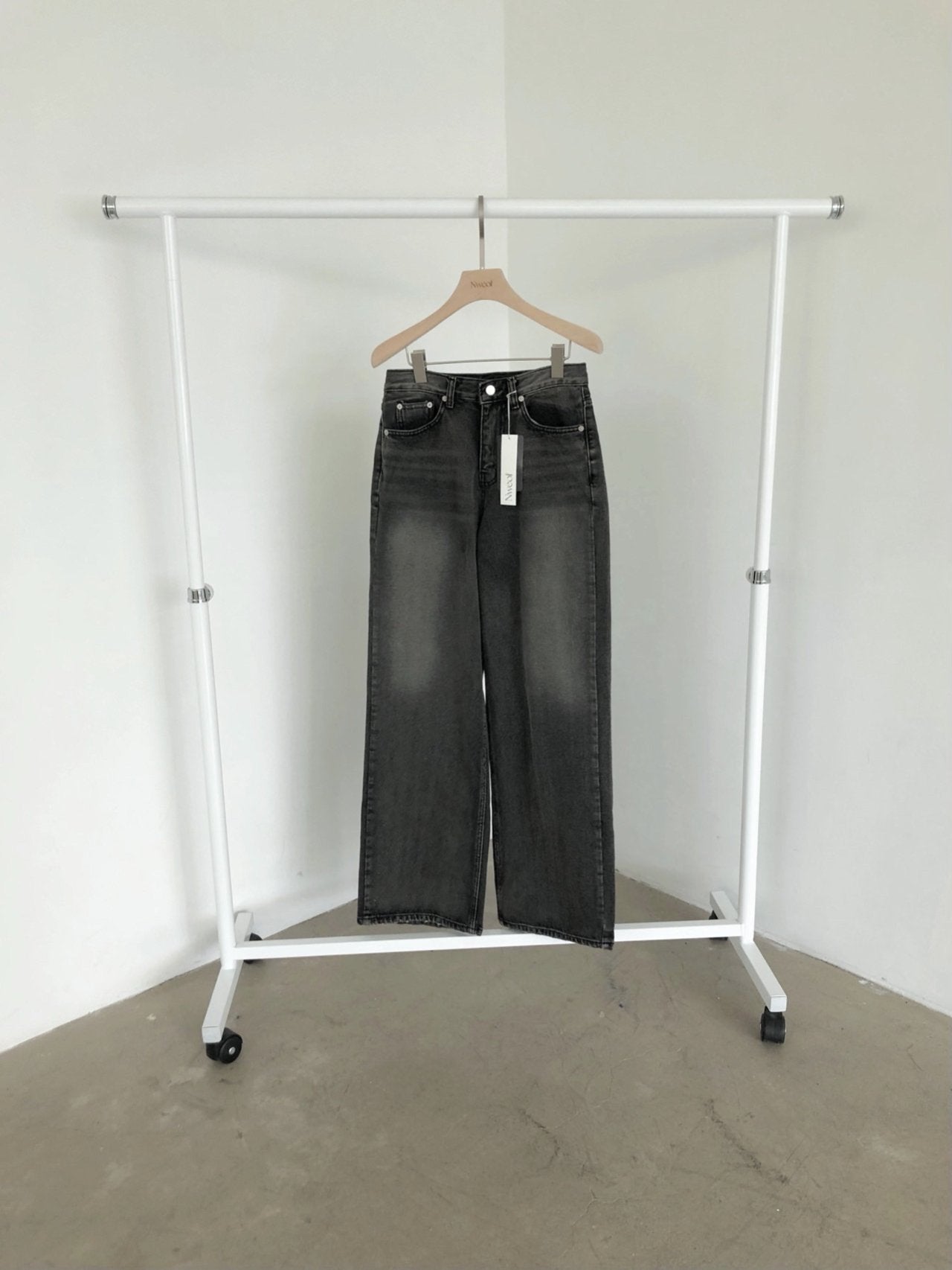 Sand Black Denim