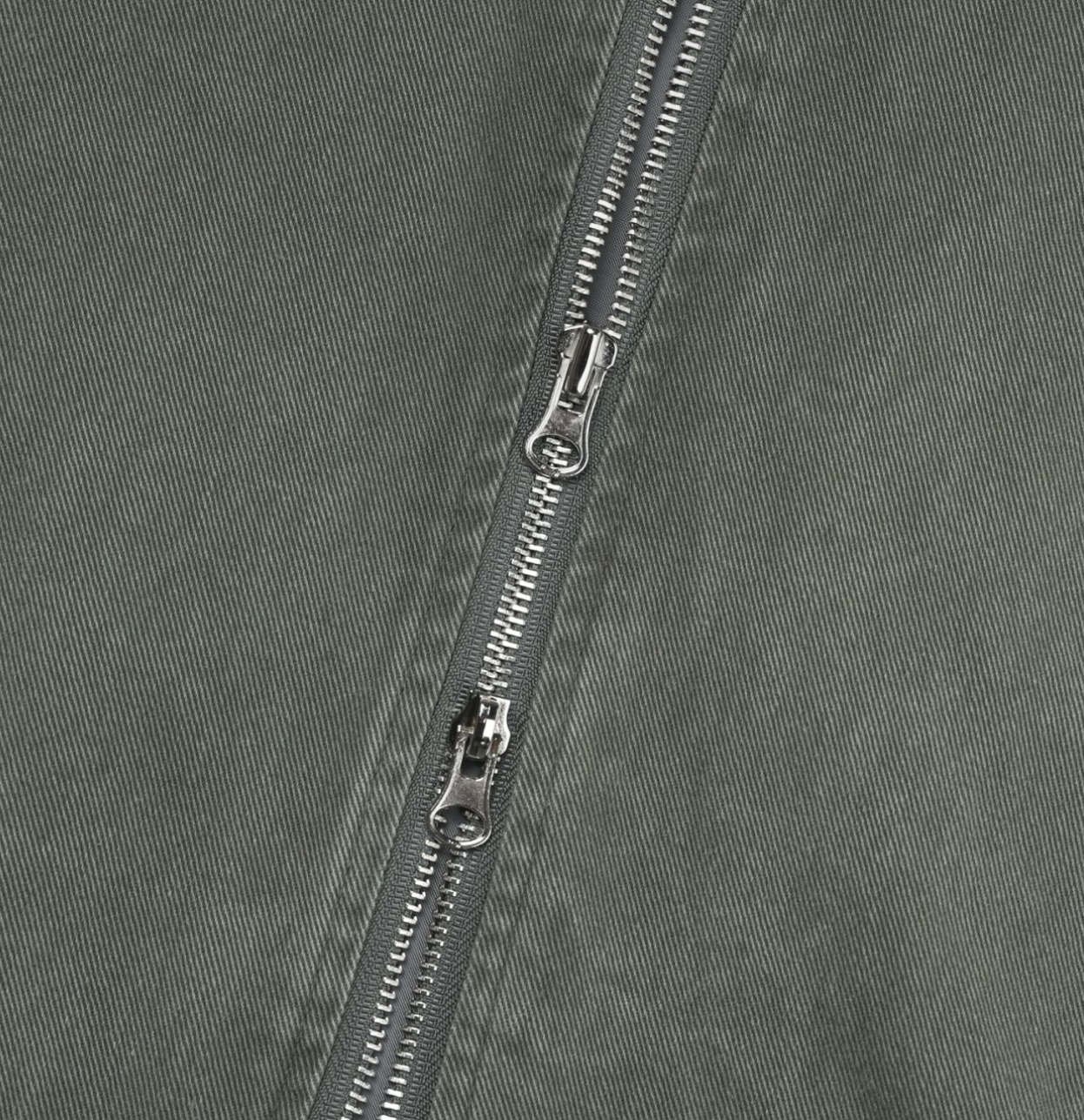 Two way zip up hoodie