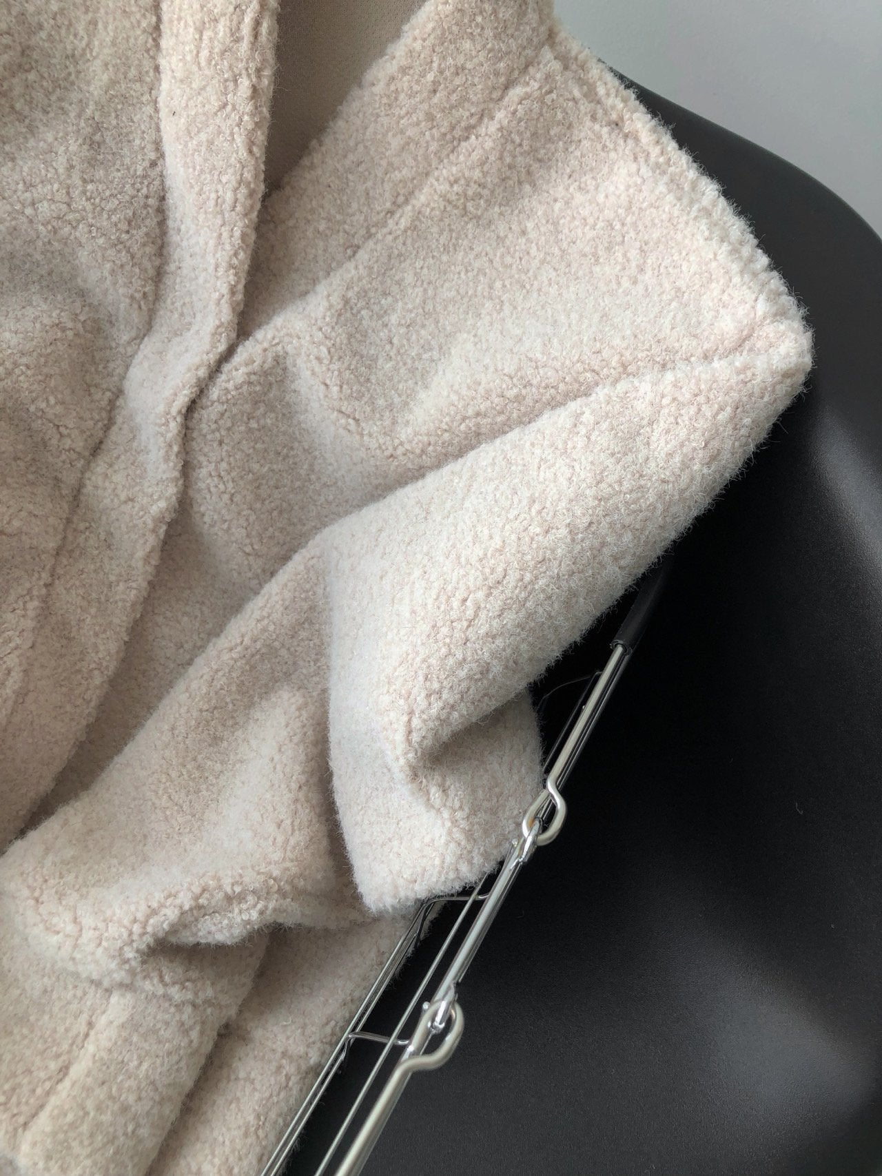 Wool Fleece Cardigan