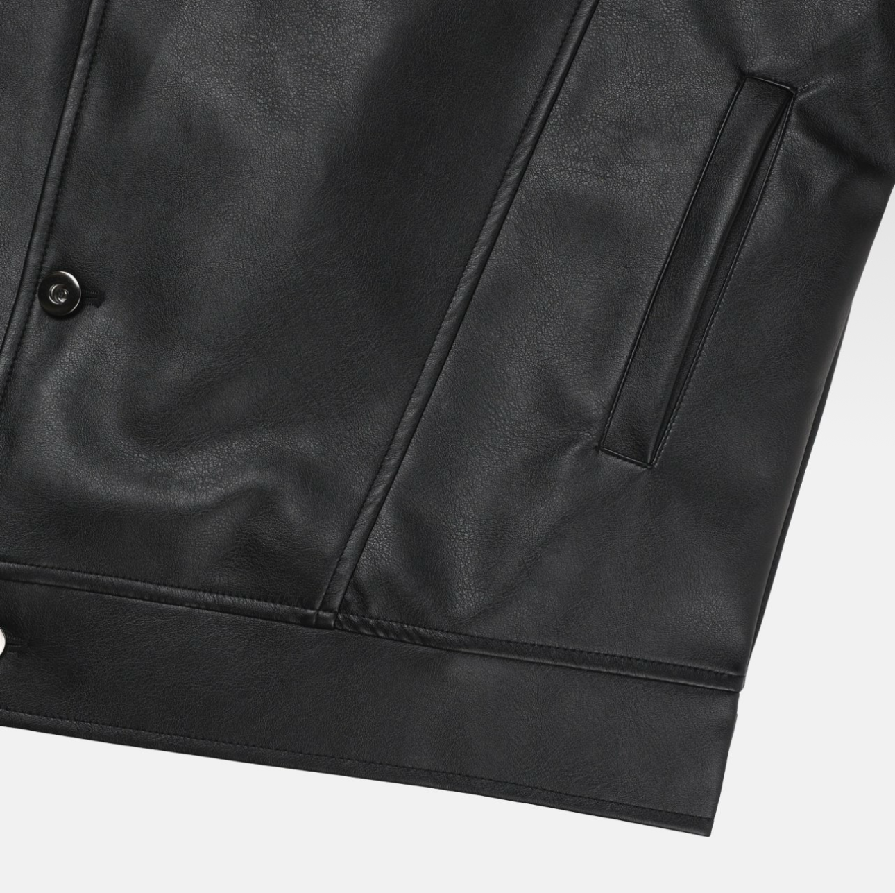 Swing faux leather jacket