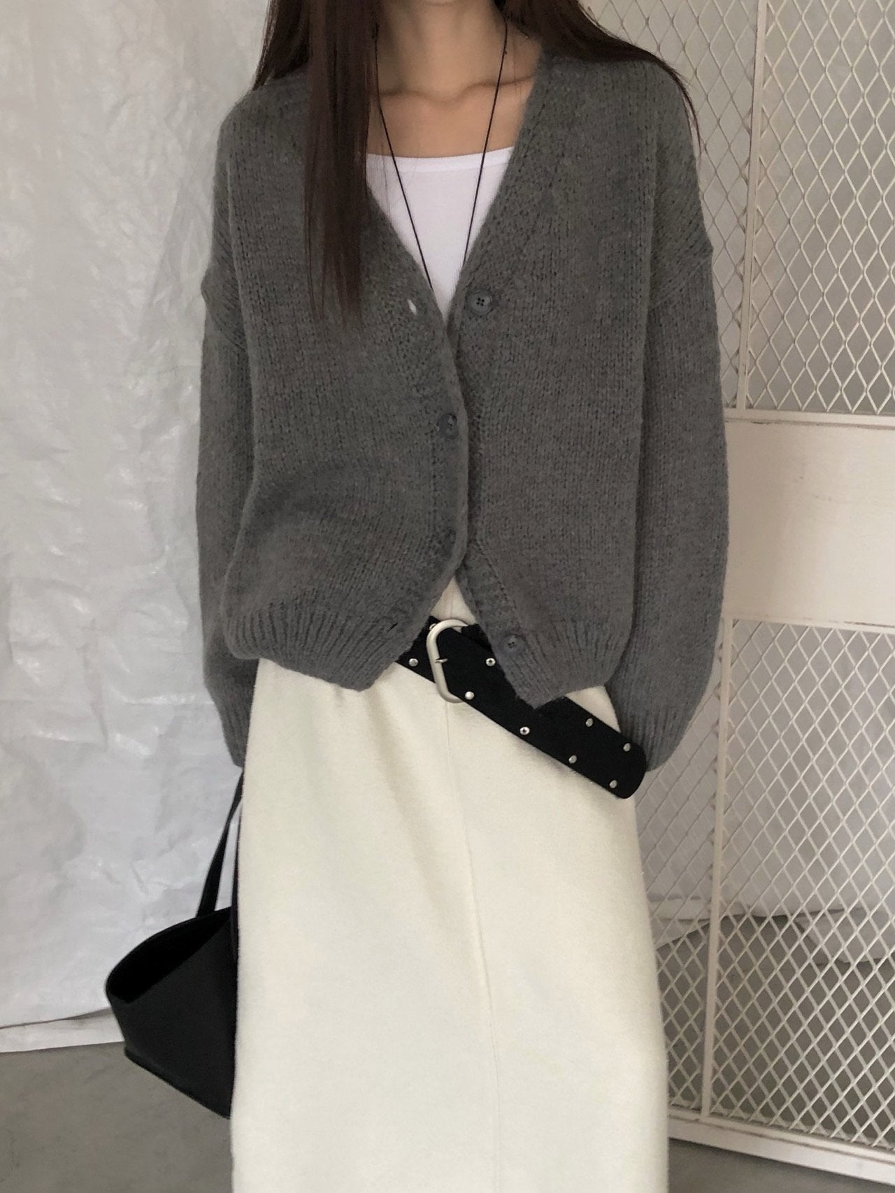 Alpaca Knit Cardigan