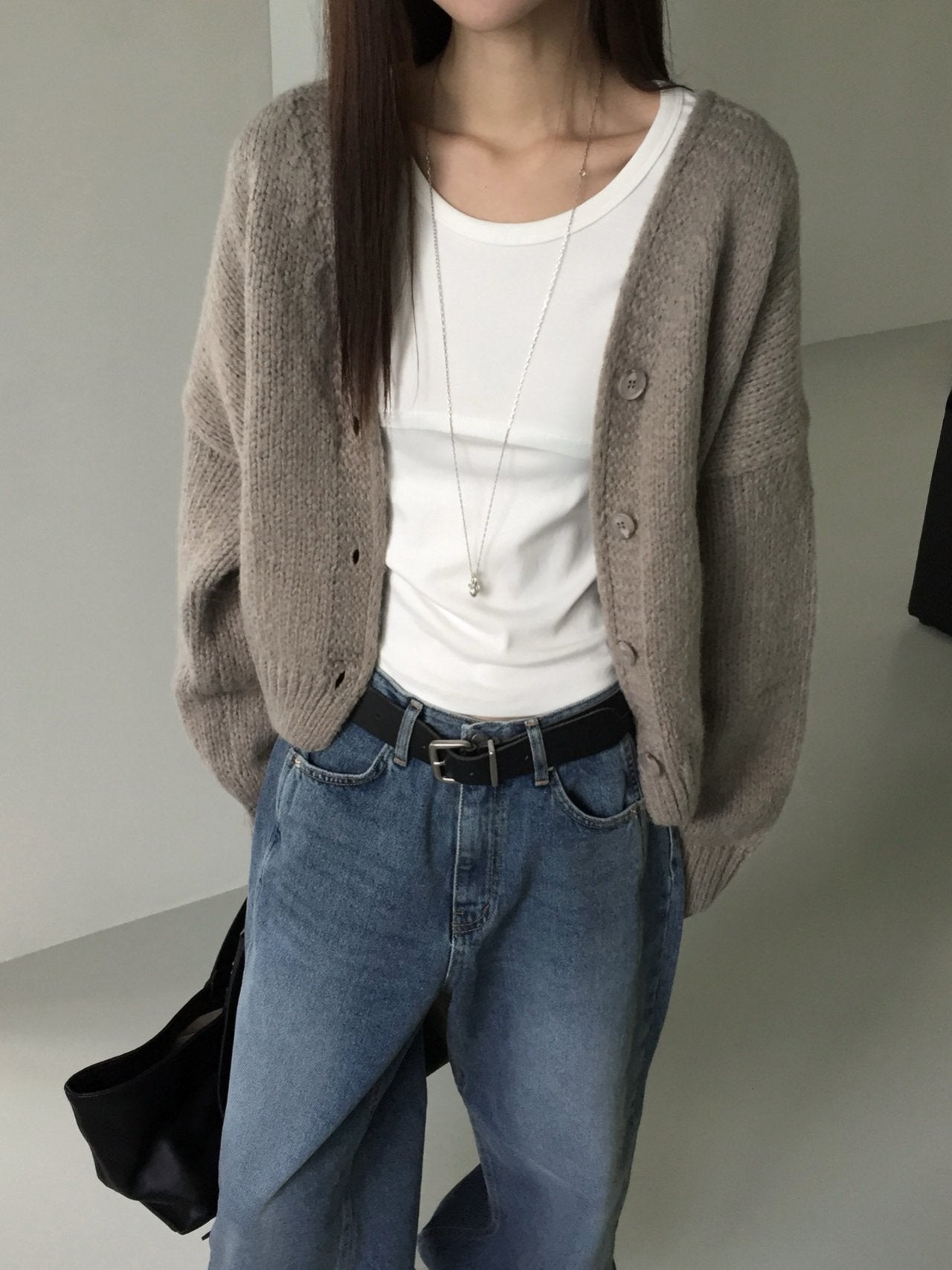 Alpaca Knit Cardigan