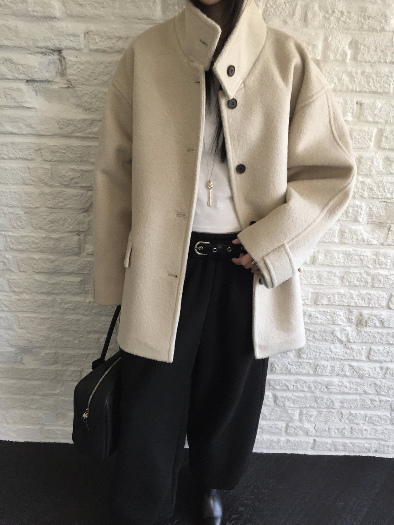 Wool Half Coat
