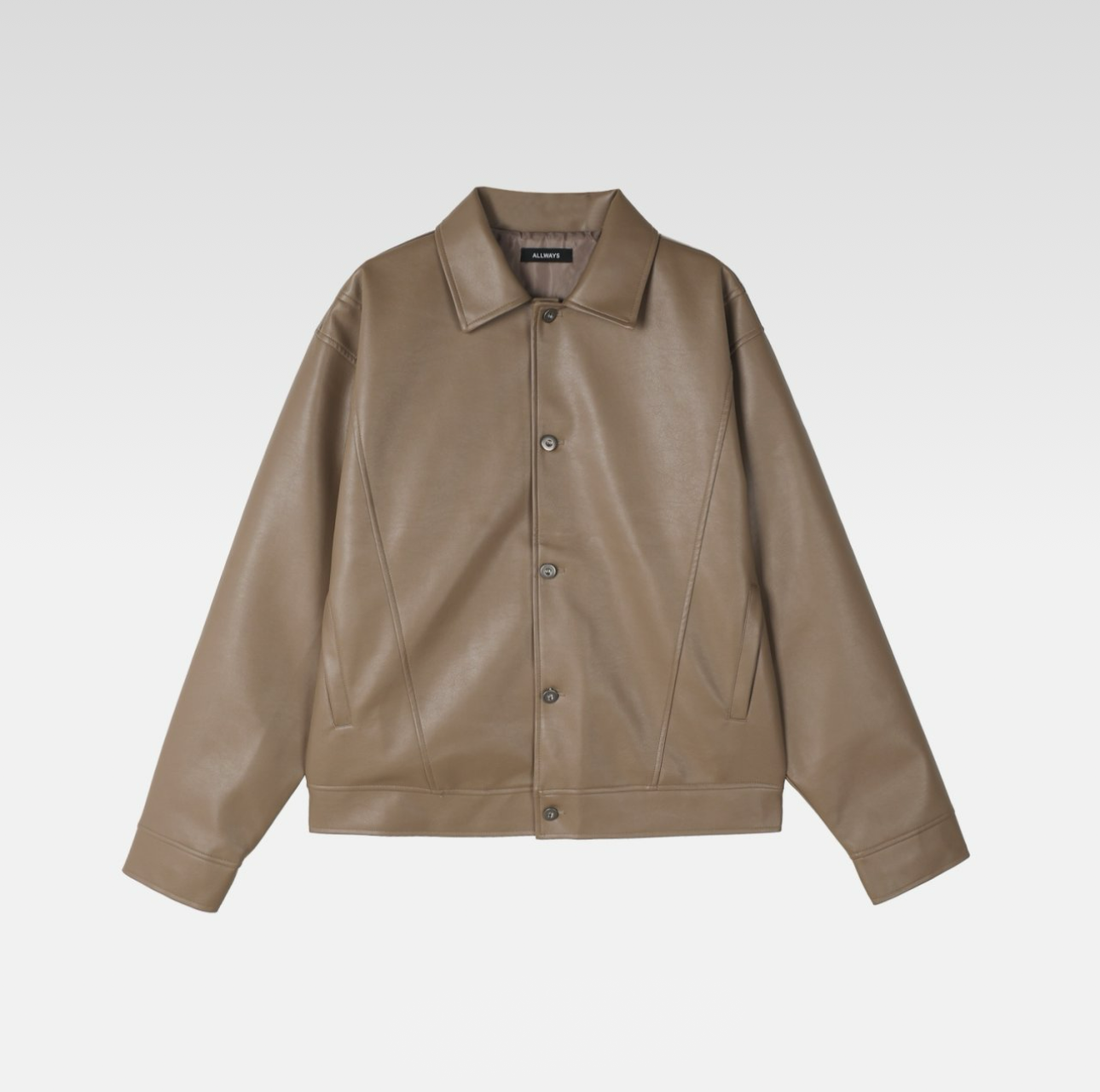 Swing faux leather jacket