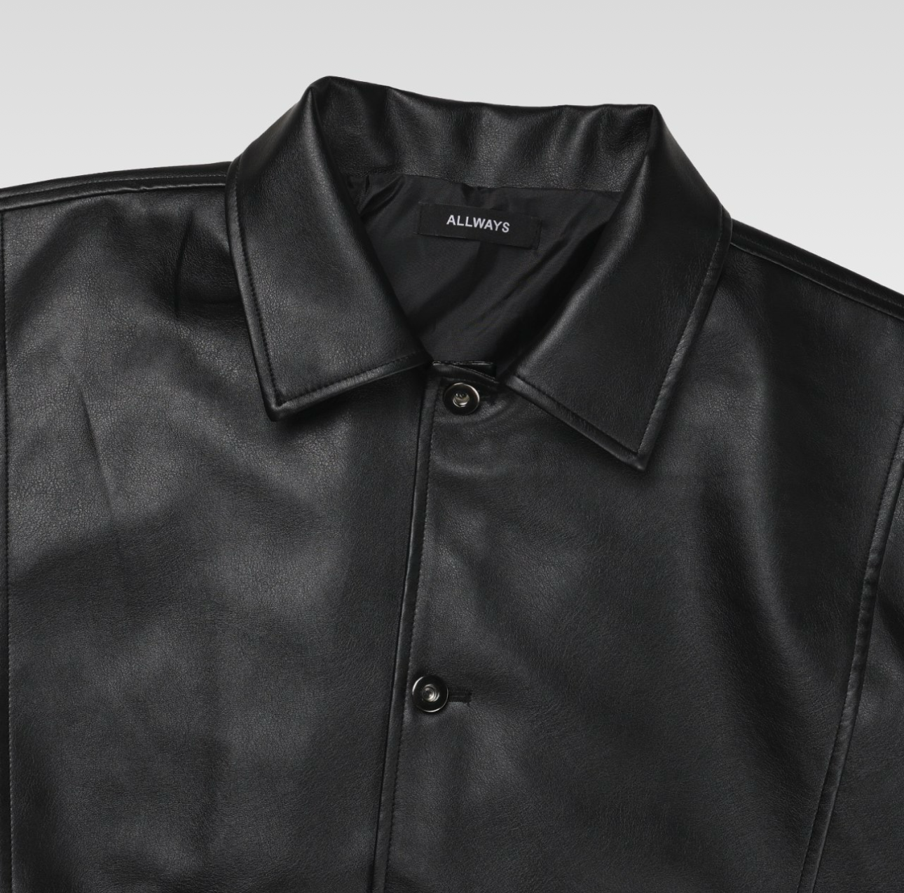 Swing faux leather jacket