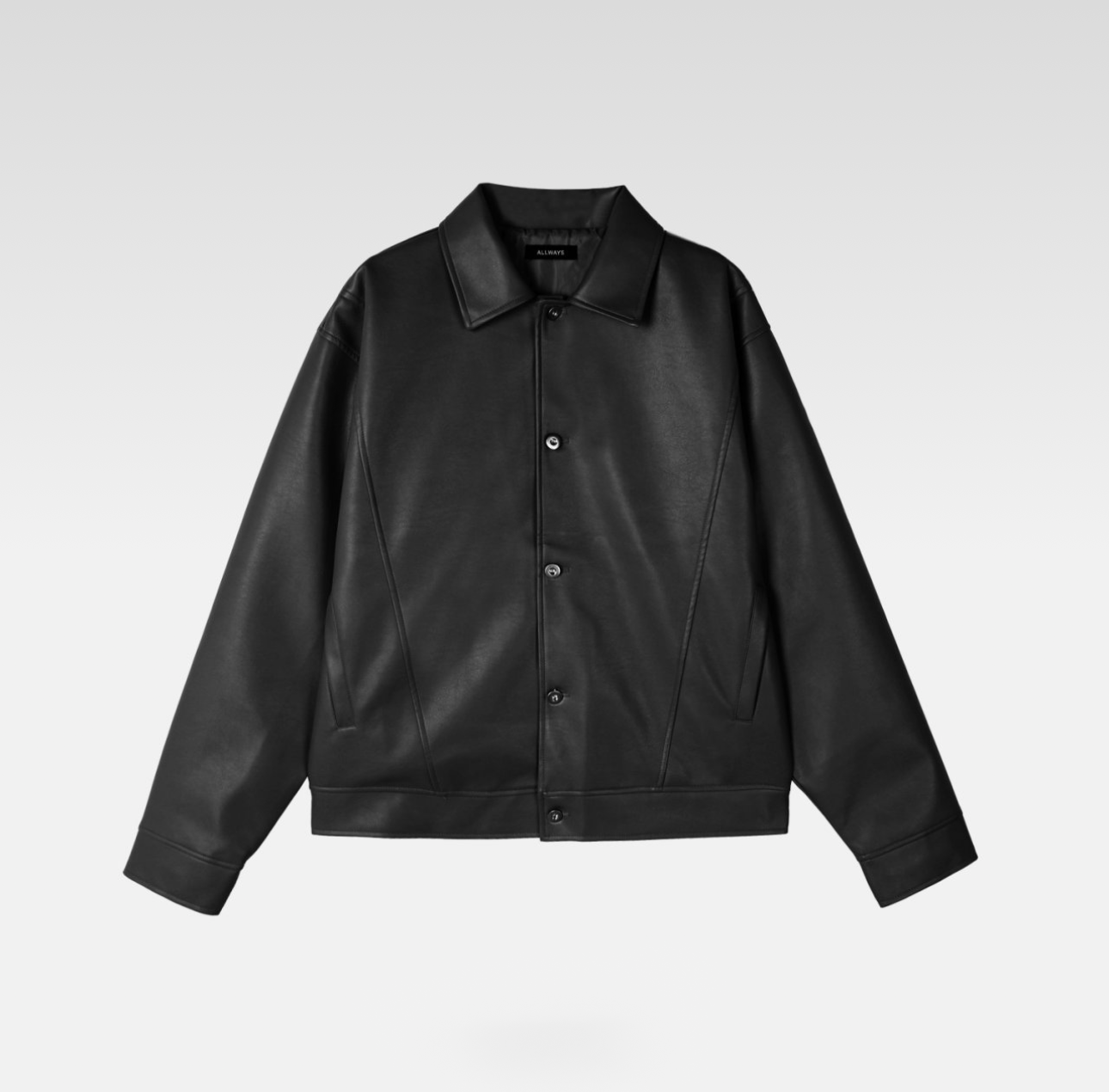 Swing faux leather jacket