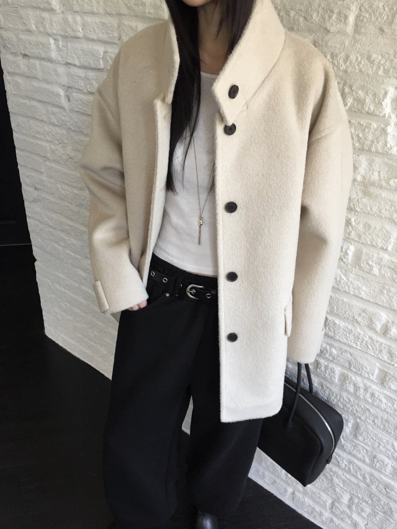 Wool Half Coat