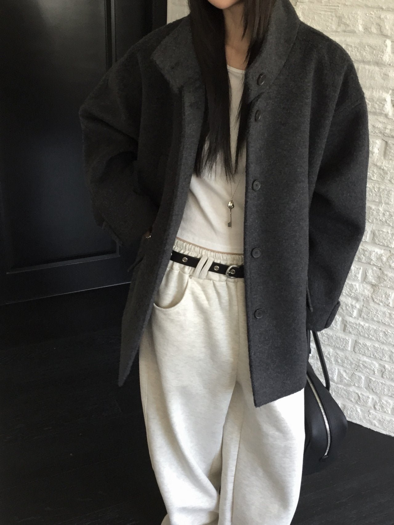 Wool Half Coat
