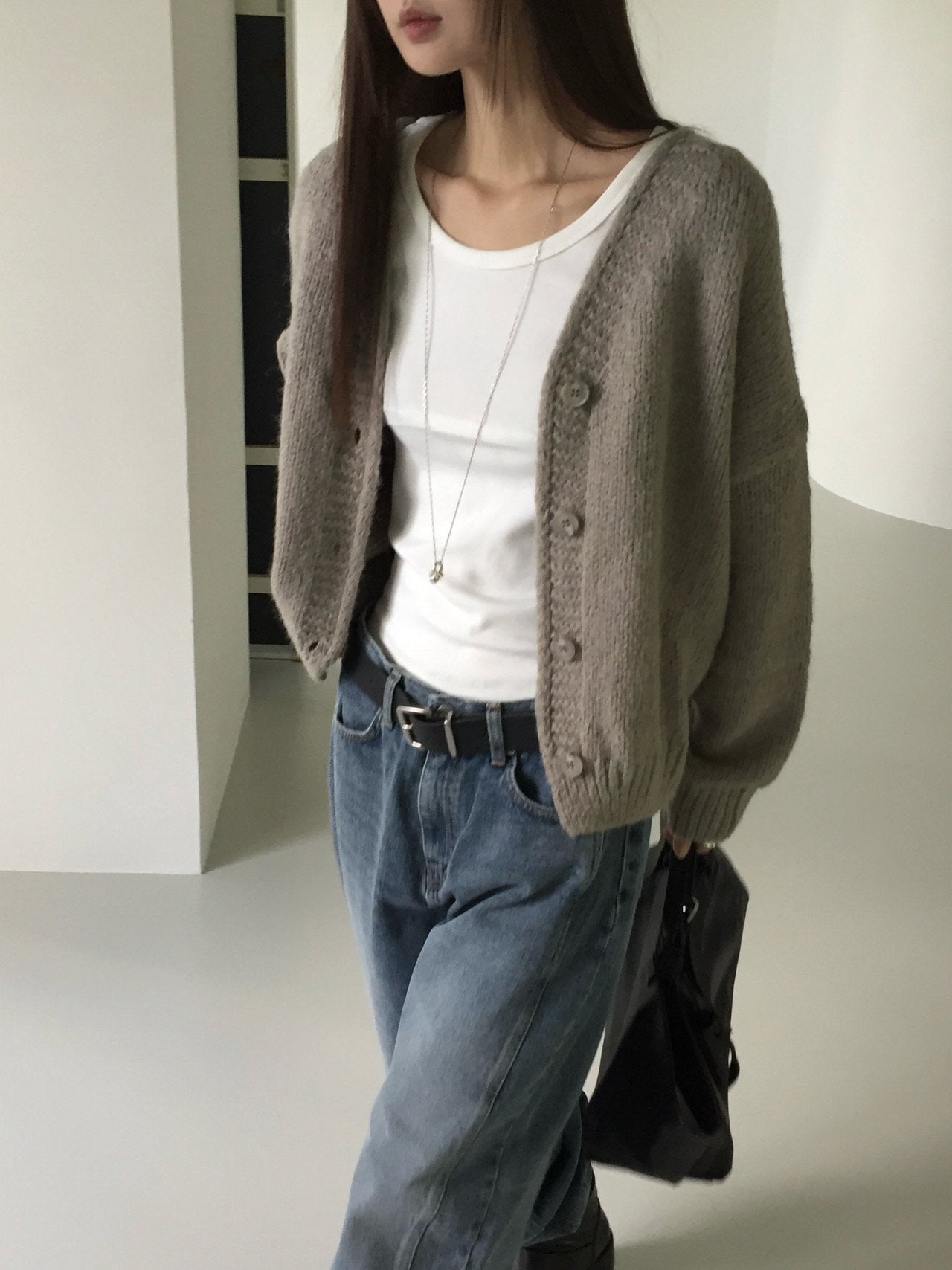 Alpaca Knit Cardigan