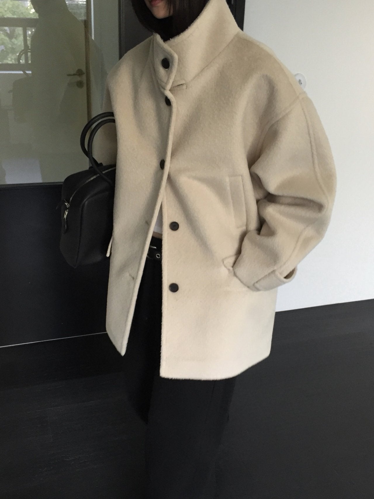 Wool Half Coat
