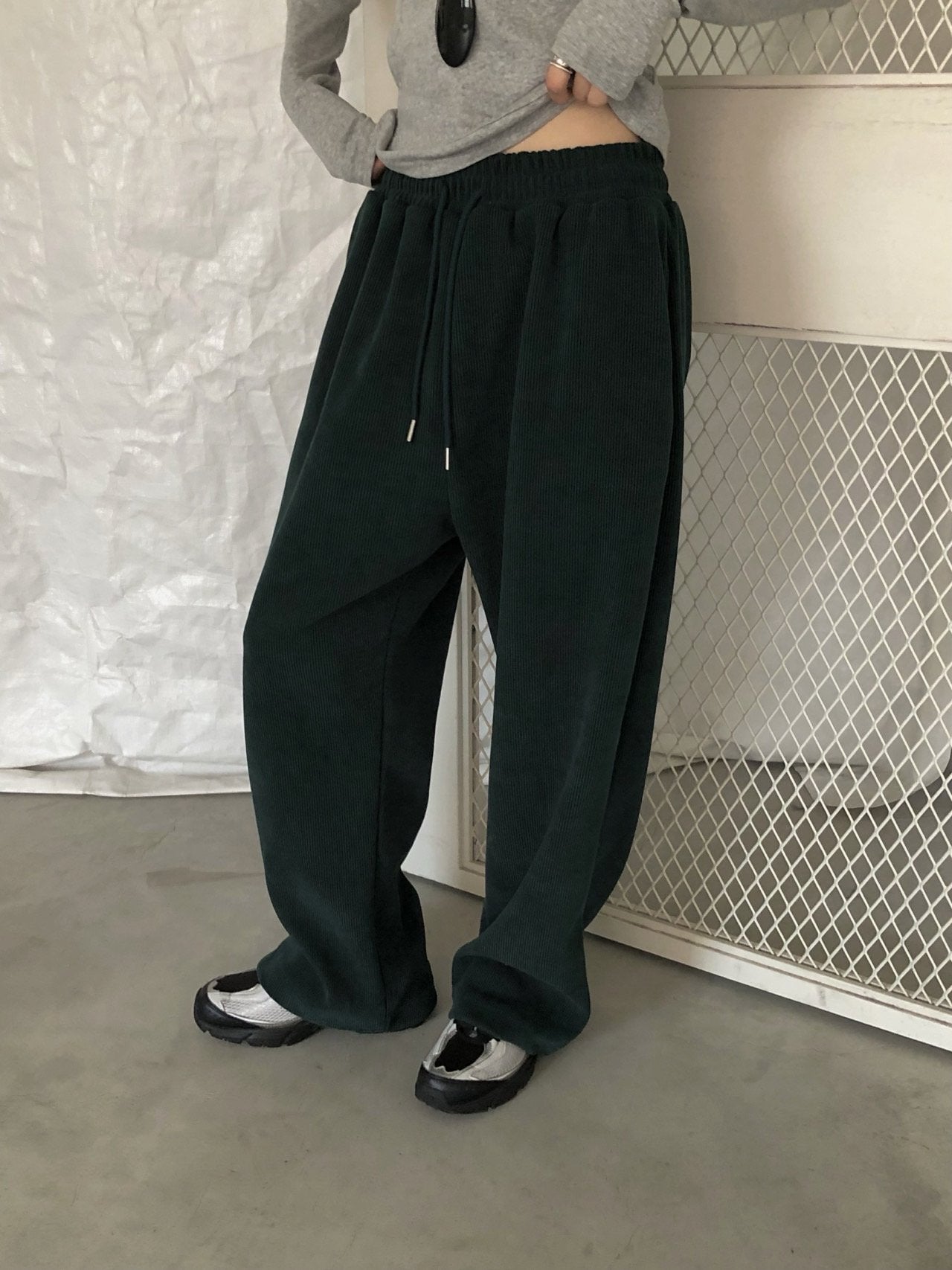 Corduroy Jogger Pants