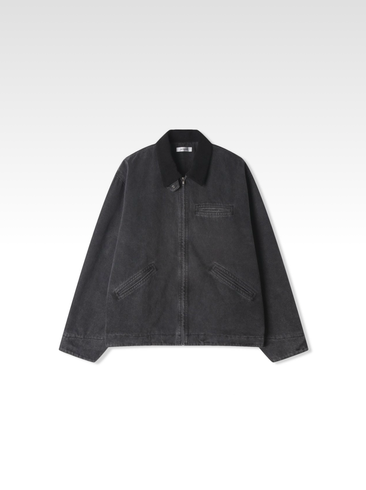 Double Collar Denim Jacket